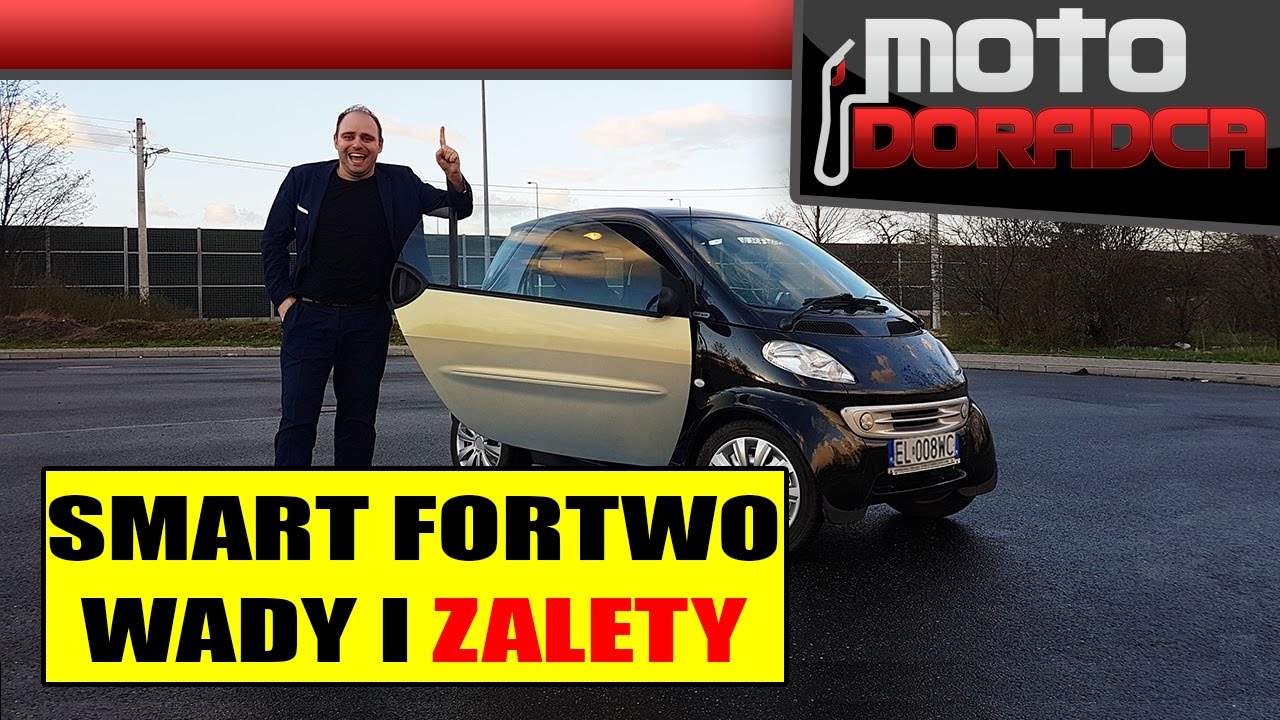 Smart FORTWO WADY I ZALETY #MOTODORADCA