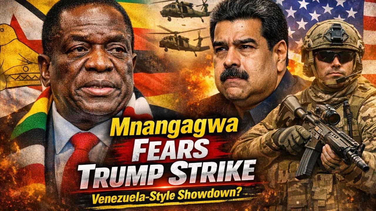 ED shows fear of Venezuela style removal, Watch Mnangagwa fears Trump arrest