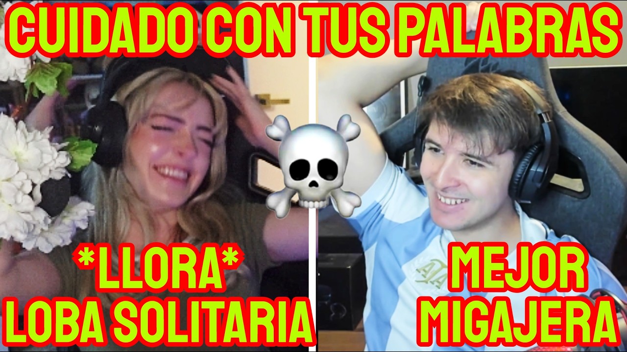 Amilcar le grita a Sylvee por migajera y ella lo amenaza xd