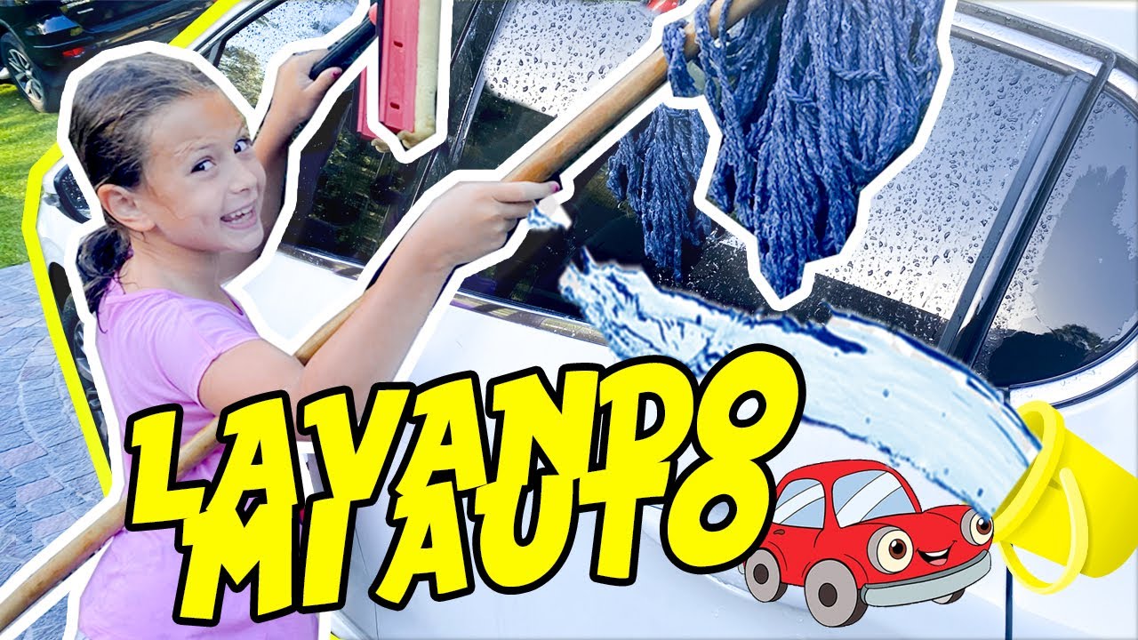 LAVANDO MI AUTO POR PRIMERA VEZ!