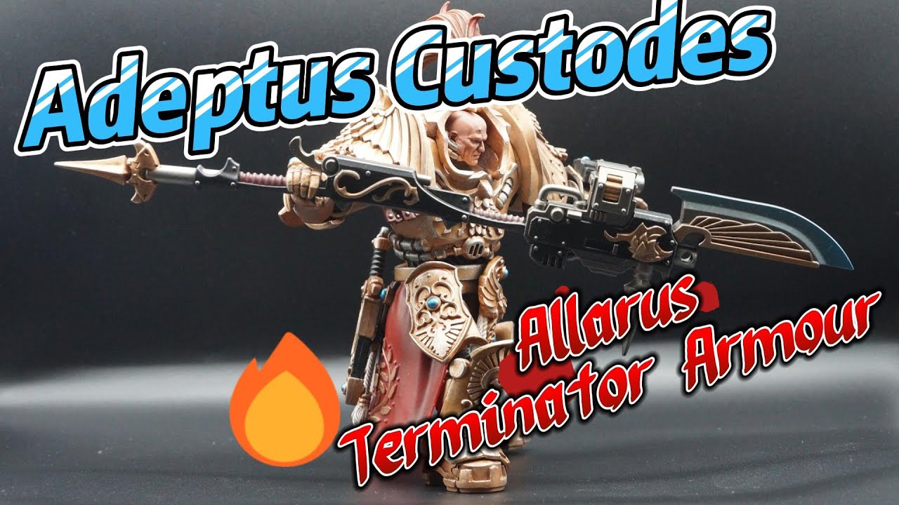 Joytoy unbox:Shield-Captain in Allarus Terminator Armour