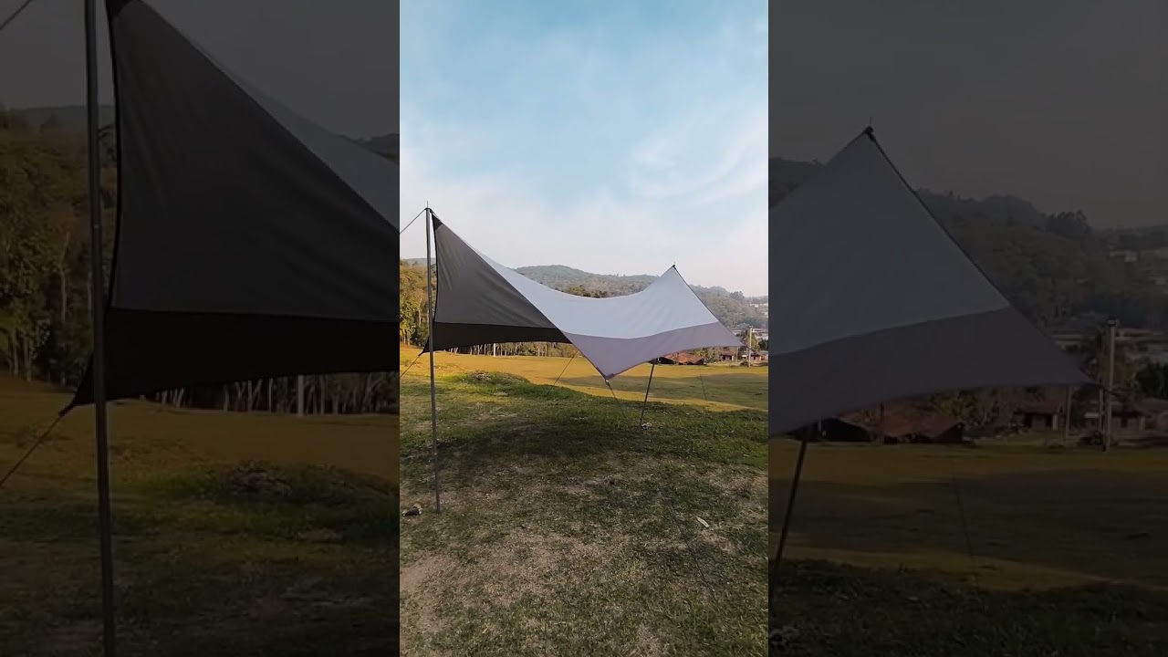 Veja como &eacute; simples e f&aacute;cil montar o Toldo Tarp Shade da NTK!