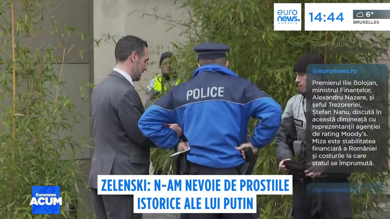 Zelenski: „N-am nevoie de prostiile istorice ale lui Putin pentru care a început războiul”