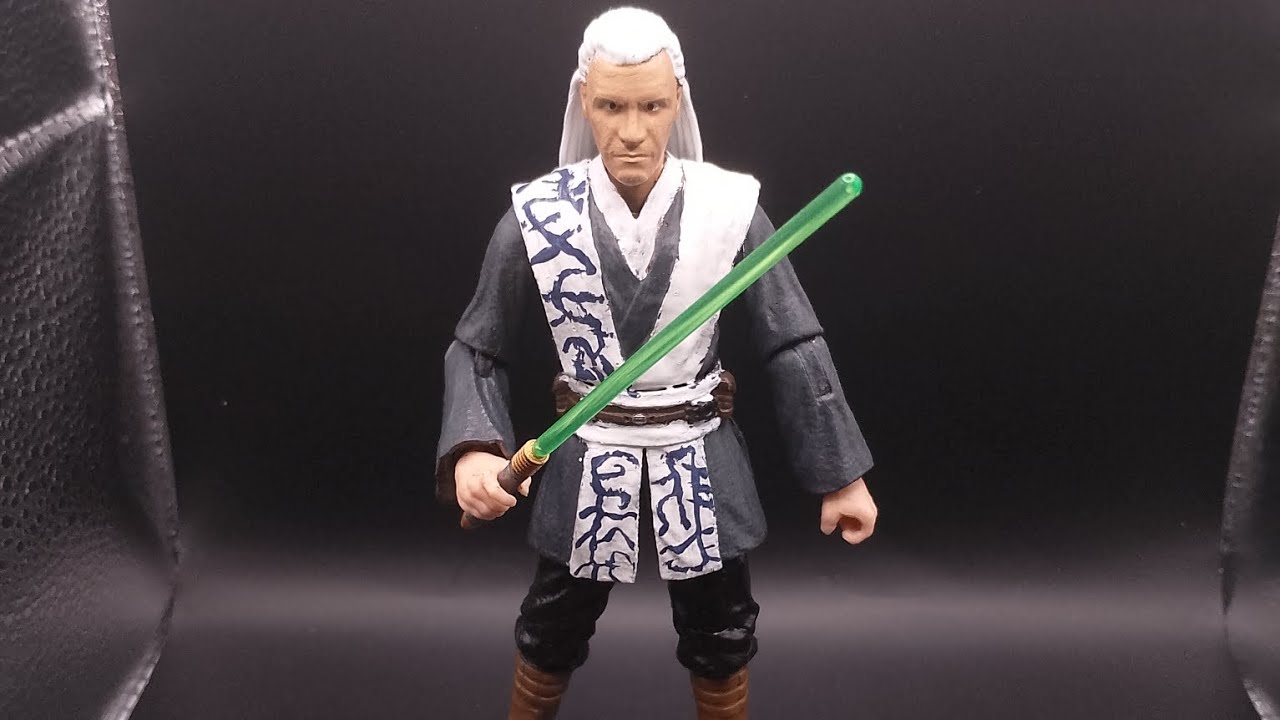 Star wars black series custom cin drallig review