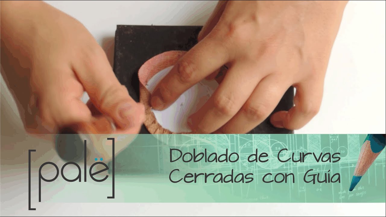 Doblado Curvas Cerradas con guia en cuero#cuero #hechoamano  #moldesgratis #leather
