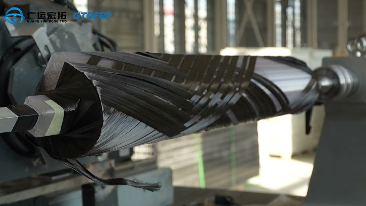 Carbon Fiber Filament Winding Machine | High-Precision Composite Manufacturing #carbonfiber
