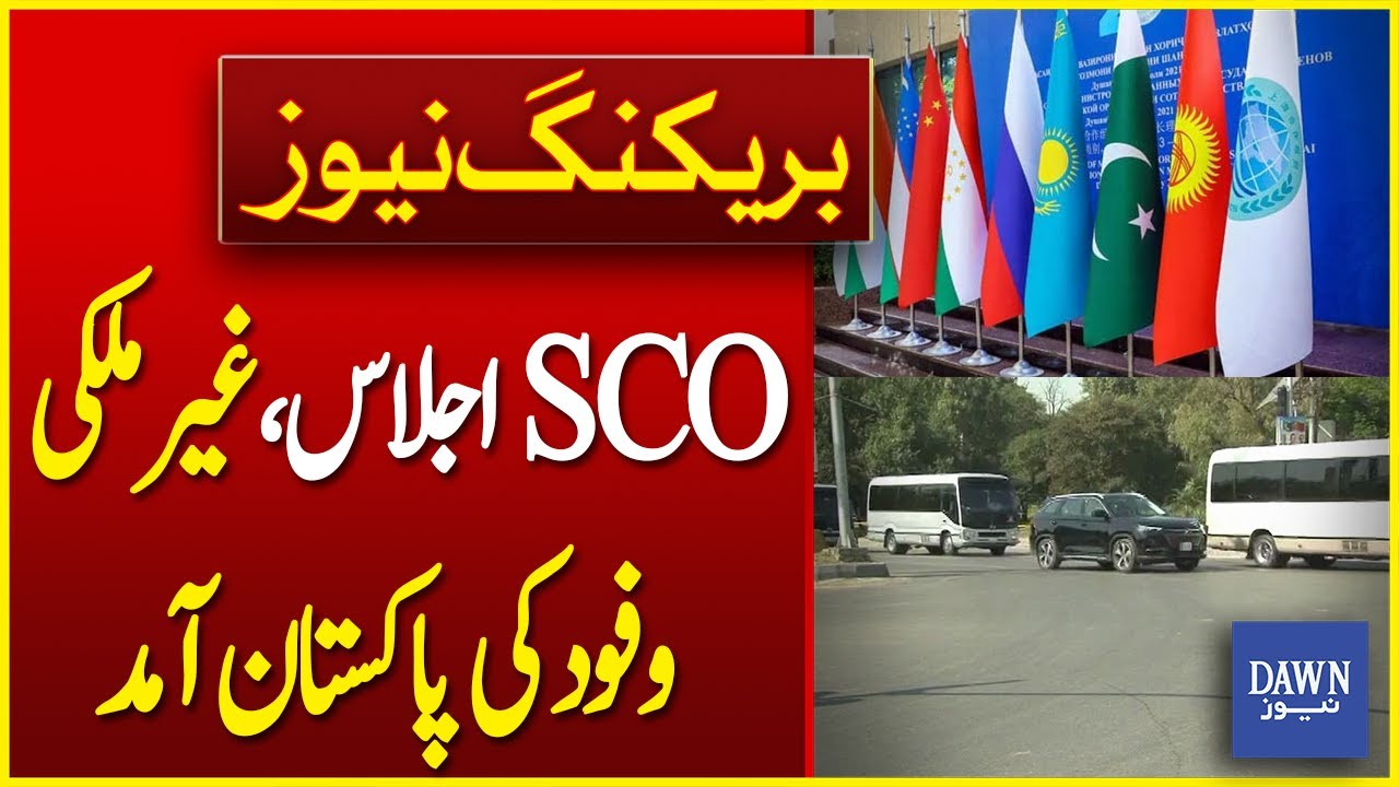 Foreign Delegation Arrival For Shanghai Corporation Organization Summit in Pakistan | Dawn News