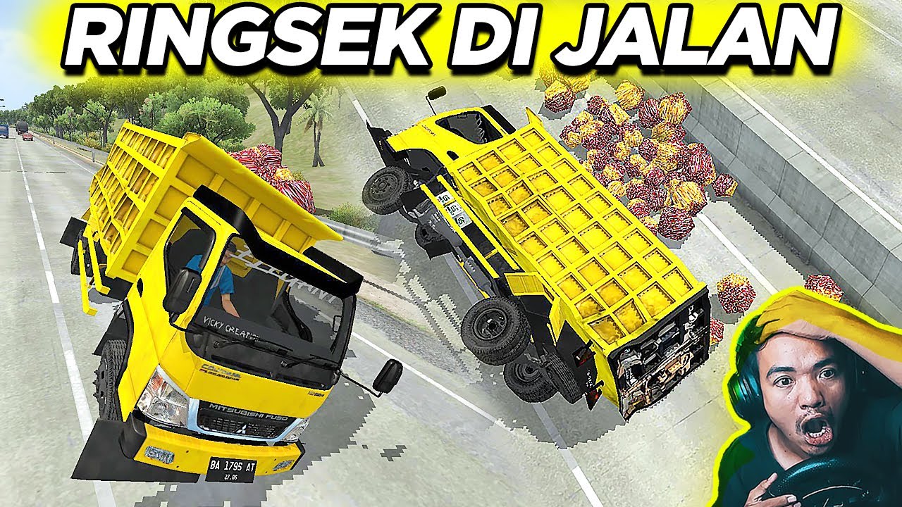 DUMP TRUCK SAWIT OLENG - BUSSID