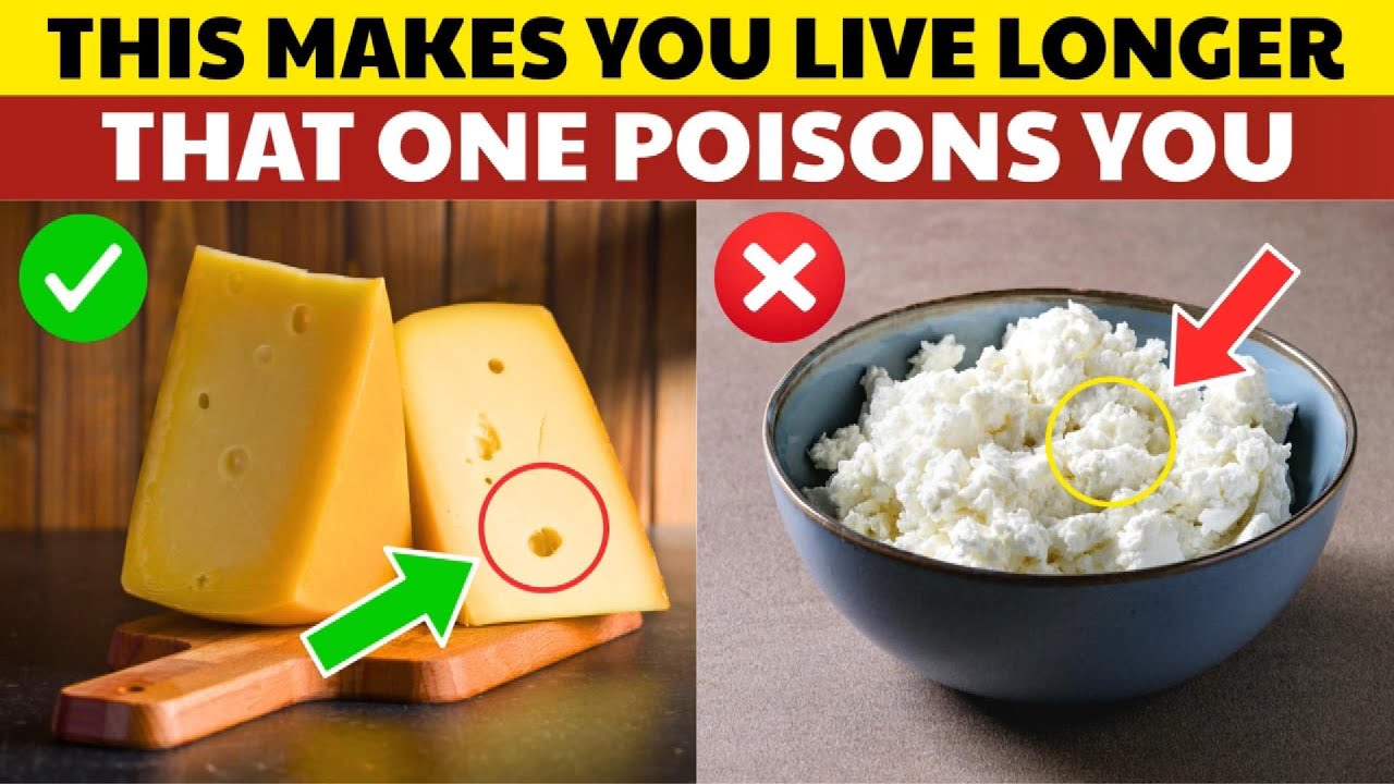 Over 60? 4 WORST Cheeses You Should NEVER Touch and 4 You MUST Eat Daily | Senior health tips