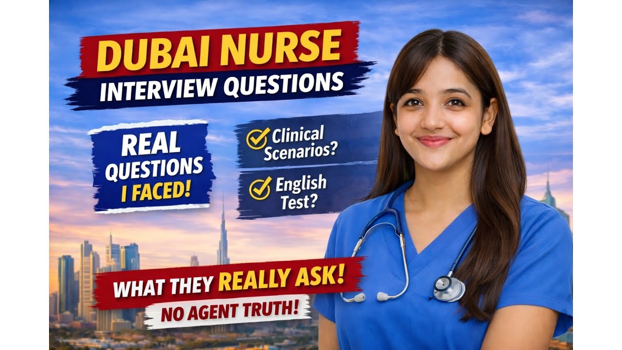 Dubai Nurse Interview Questions – REAL Questions I Faced (No Agent)