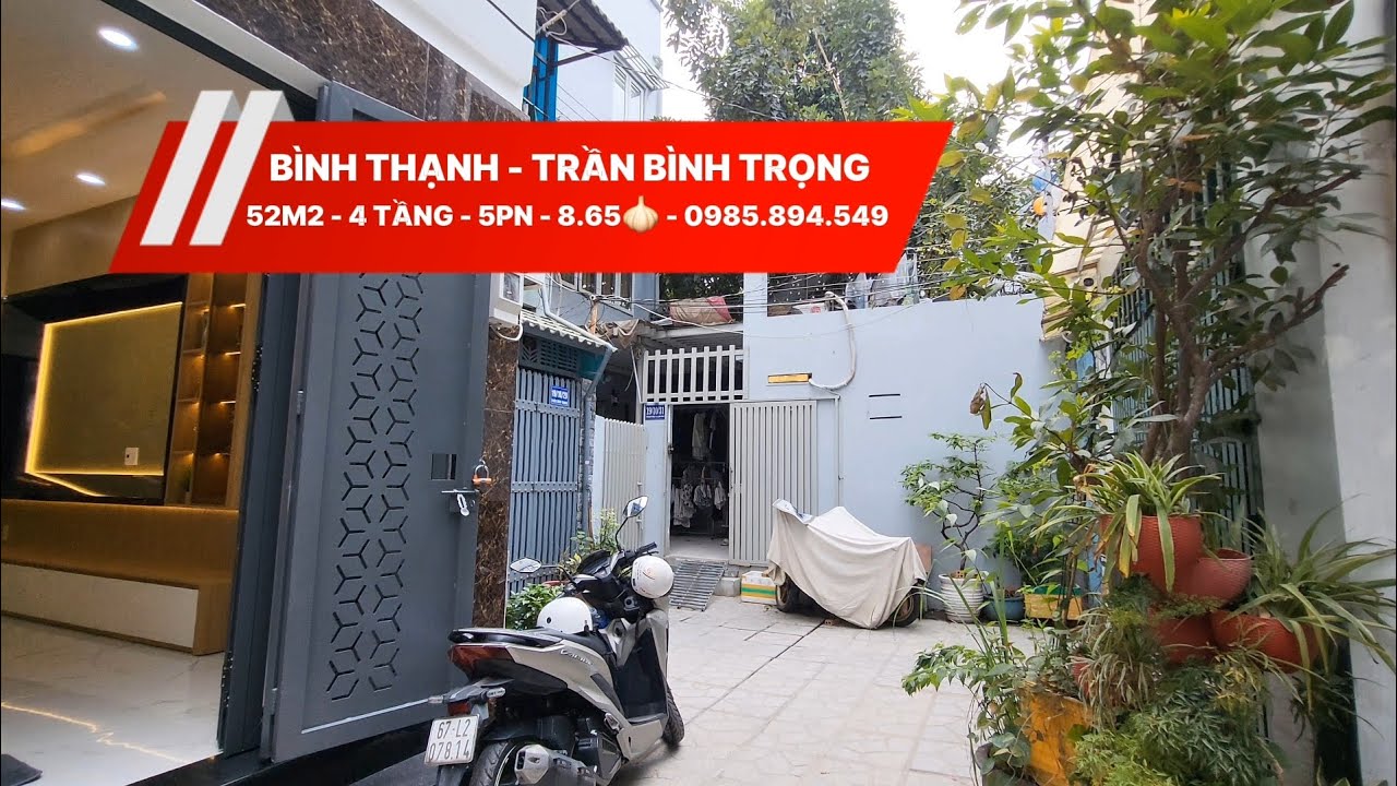  NHÀ ĐẸP GẦN CHỢ CÂY QUÉO – GIÁP PHÚ NHUẬN – 4 TẦNG – 5PN – CHỈ 8.65 TỶ (TL)