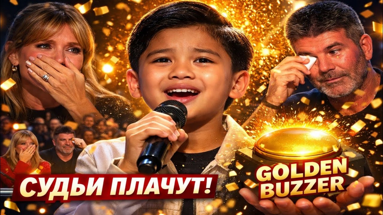 Самый богатый мальчик с Филиппин поёт «Hotel California» на AGT — судьи плачут и Golden Buzzer