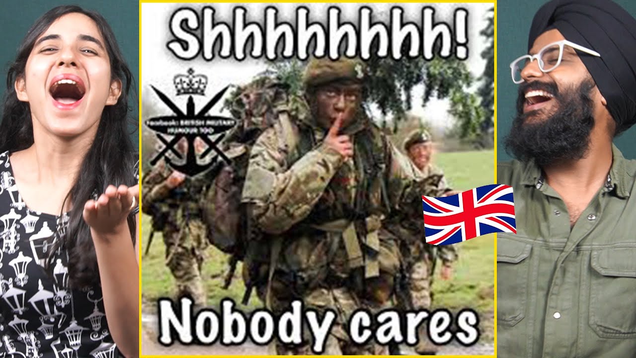 Indians React to british army humour at its best