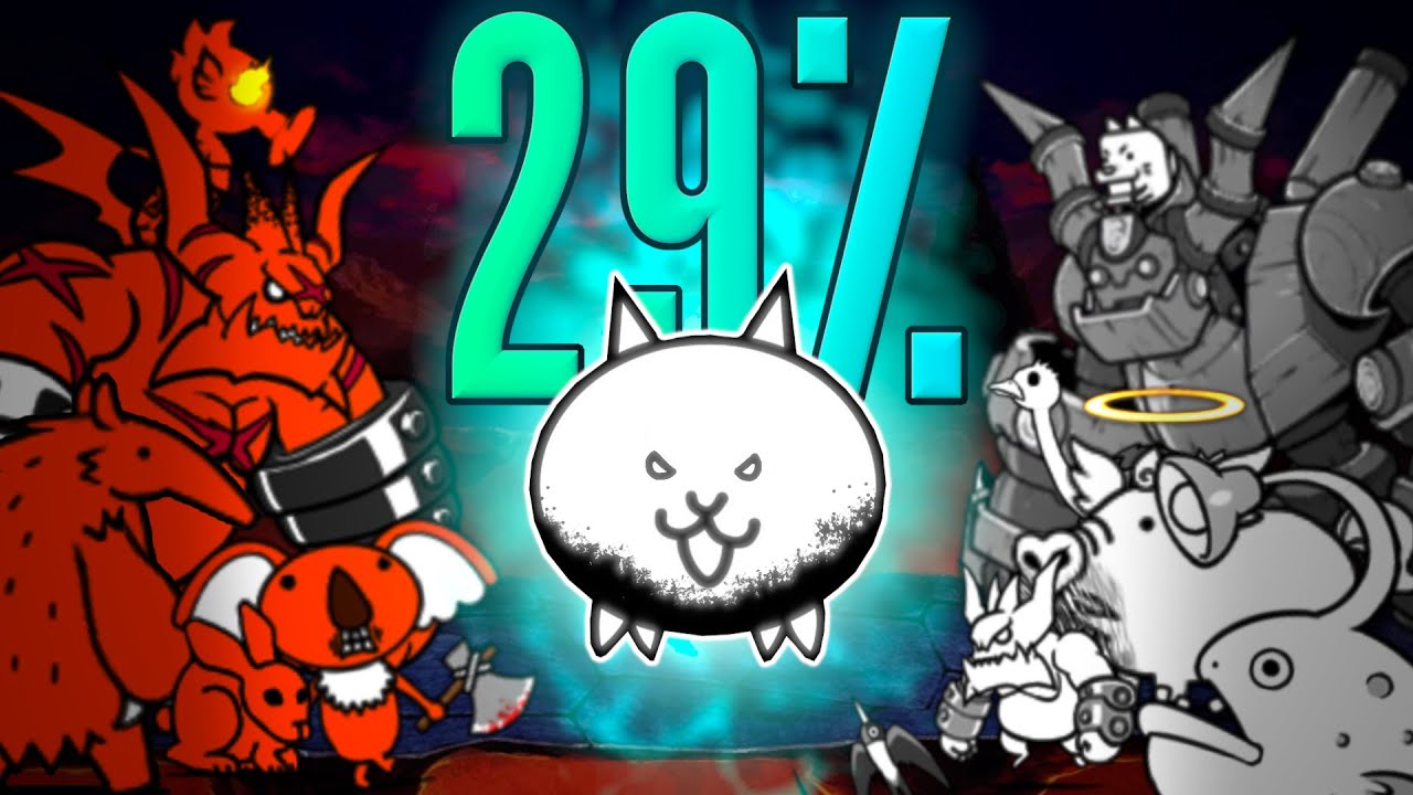 The Quest to 100% The Battle Cats - STORIES OF LEGEND