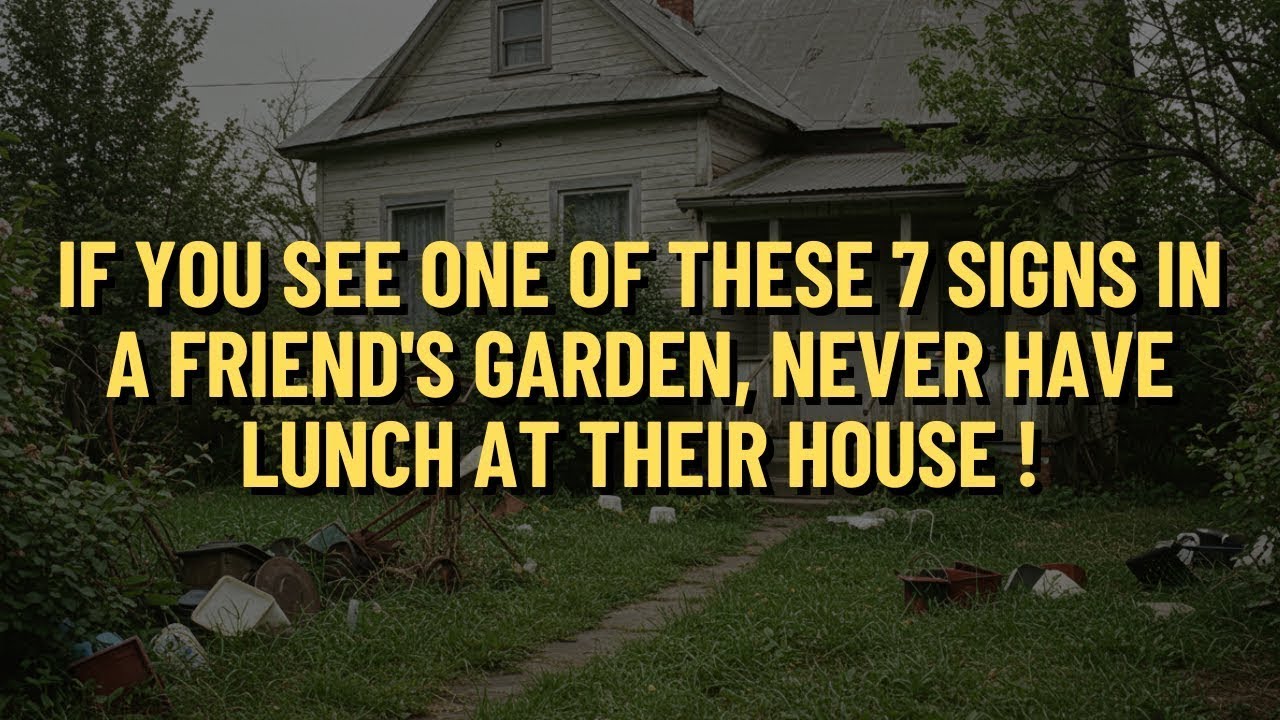 How a lack of garden cleanliness can be a symptom of deeper problems for the resident