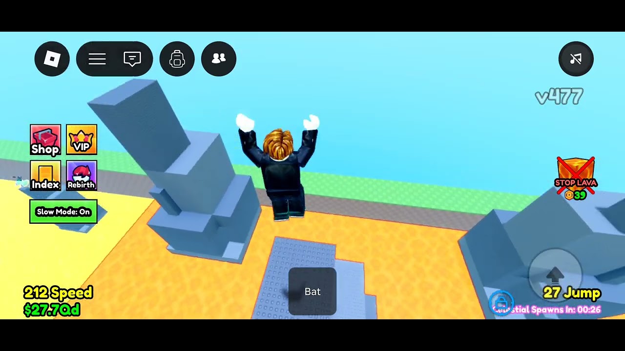 Get more celestial in survive the lava for brainrots