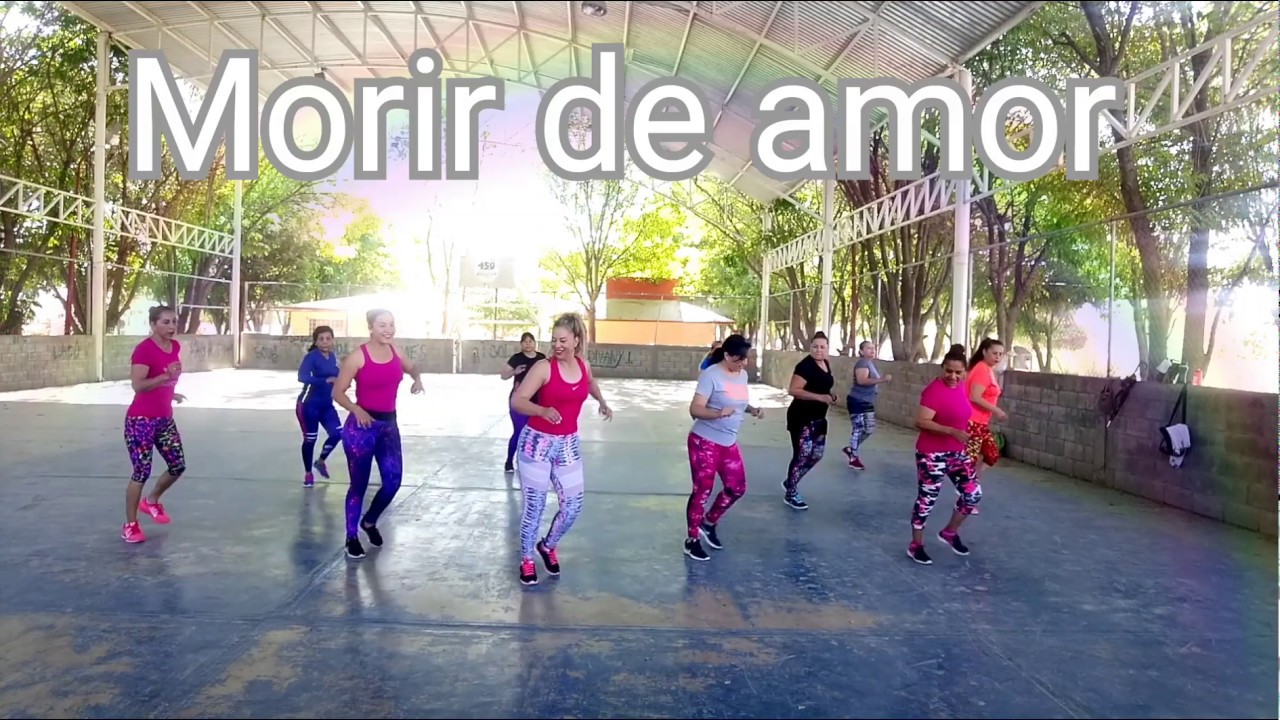 MORIR DE AMOR Miguel bose feat Angeles azules (mireya fraimart) zumba