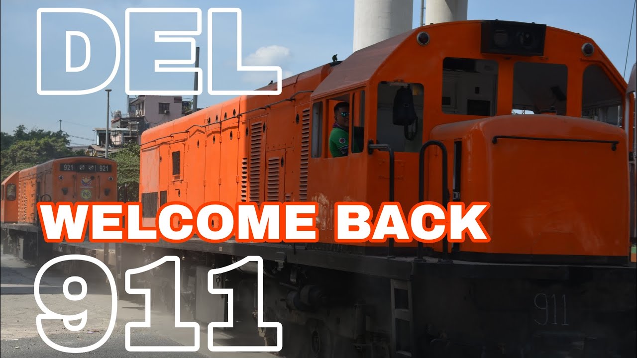 WELCOME BACK DEL 911 #PNR #TNDB #GE #LOCOMOTIVE