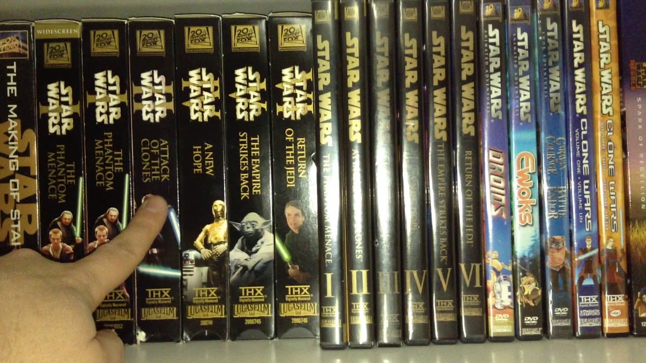 My Humble Star Wars Home Video Collection