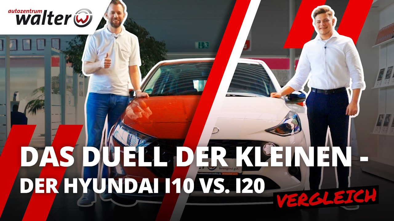 Hyundai i10 vs Hyundai i20 | Stadtflitzer vs. Kleinwagen? | Vergleich der #Kleinwagen