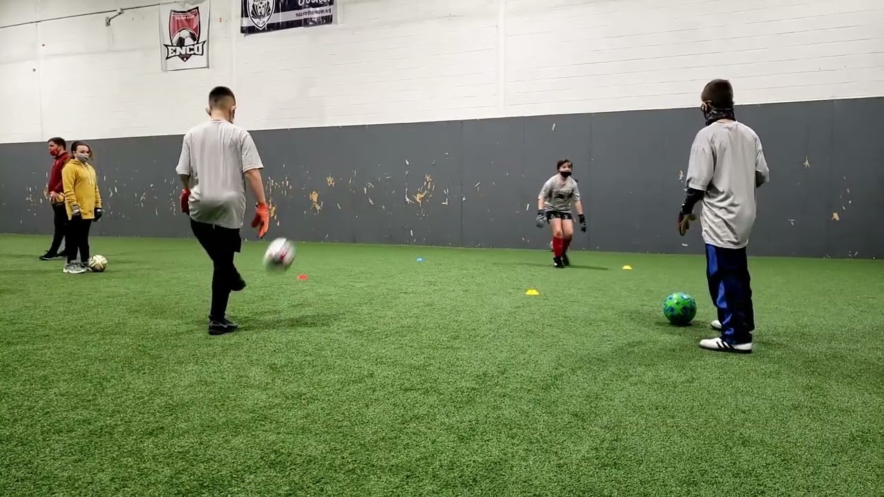 Youth Goalkeeper Training - Basic Catch & Footwork - 01/16/21 - Dominate the 18 Goalkeeper Training!