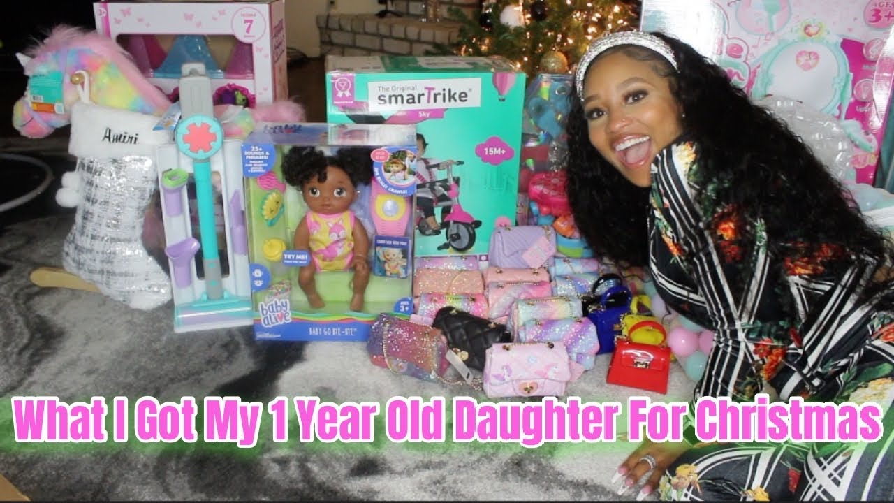 What I Got My 1 Year Old Daughter For Christmas🎁🎉