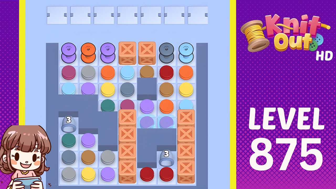 Knit Out Level 875 Solution Walkthrough