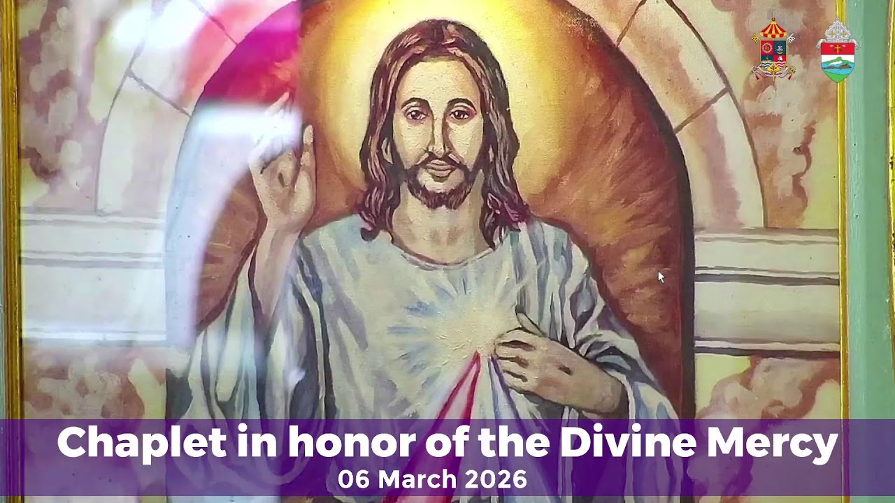 06 March 2026Chaplet in honor of the Divine Mercy