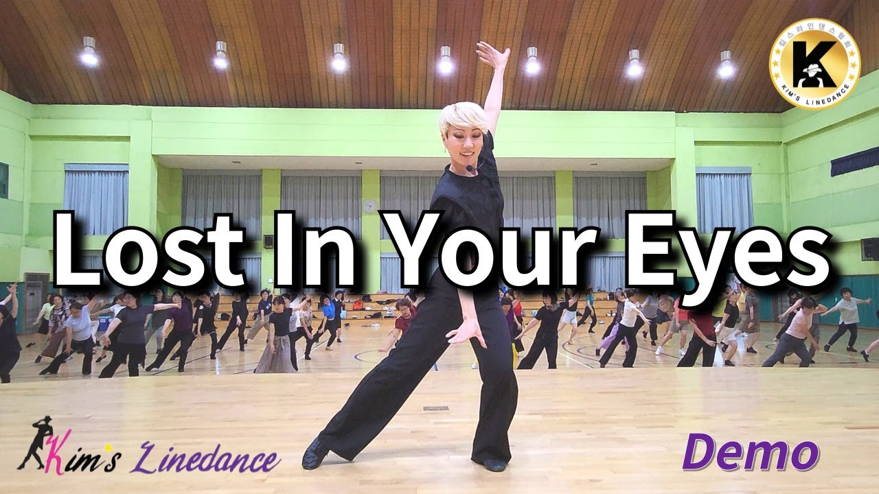 Lost In Your Eyes Linedance (Demo) 초중급 [Choreo: Heejin Kim, Misun Yu & Eunjeong Jeong]