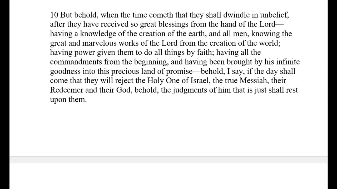 Book 71: The Literal Seed of Joseph Shall Not Be Forgotten