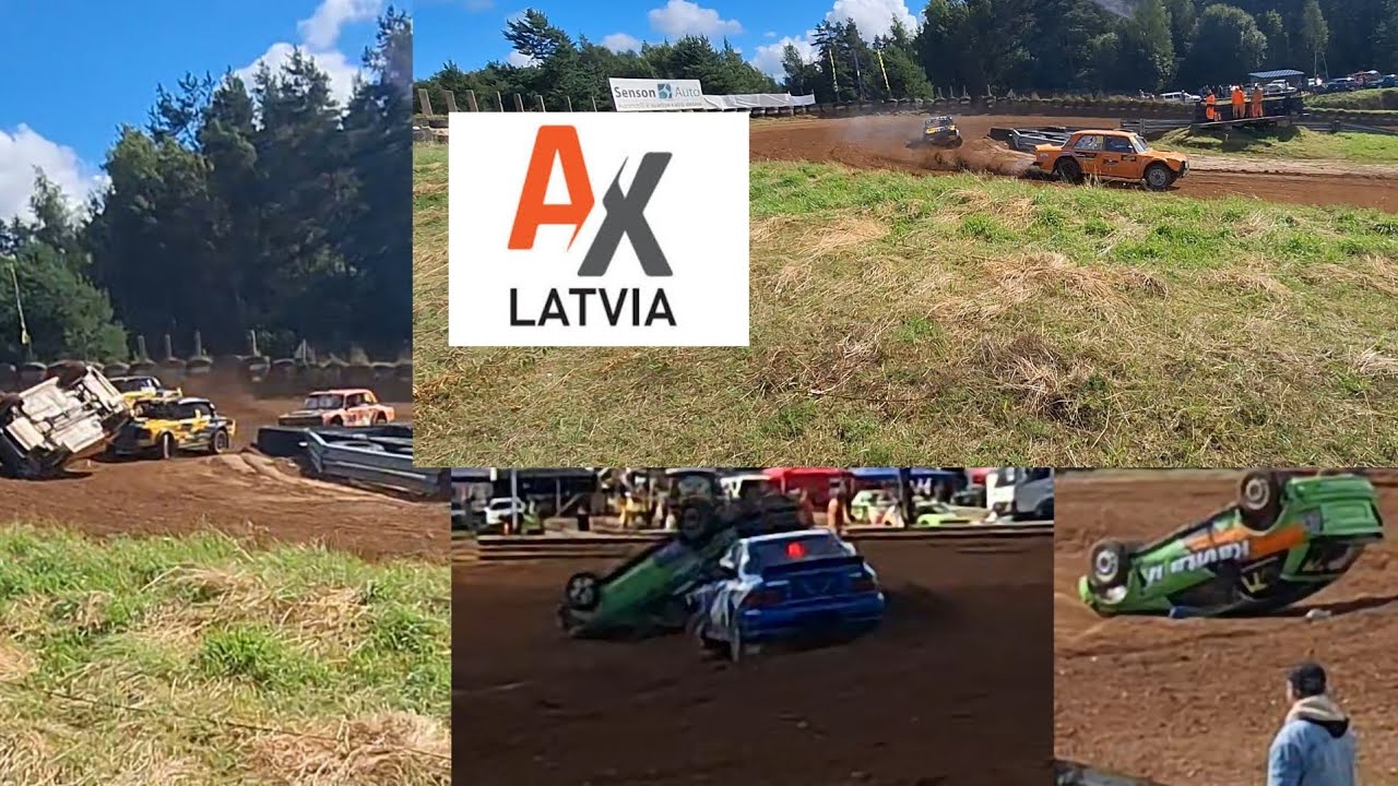 Autokross Latvijas Igaunijas Čempionāts sporta kompleks teperis  