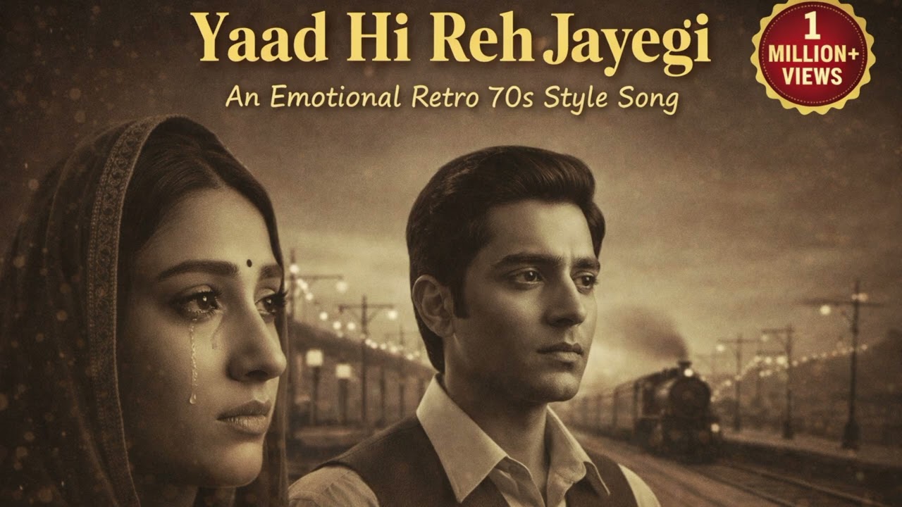 Yaad Hi Reh Jayegi | Emotional Retro 70s Style Song | Heart Touching Old Hindi Sad Song 