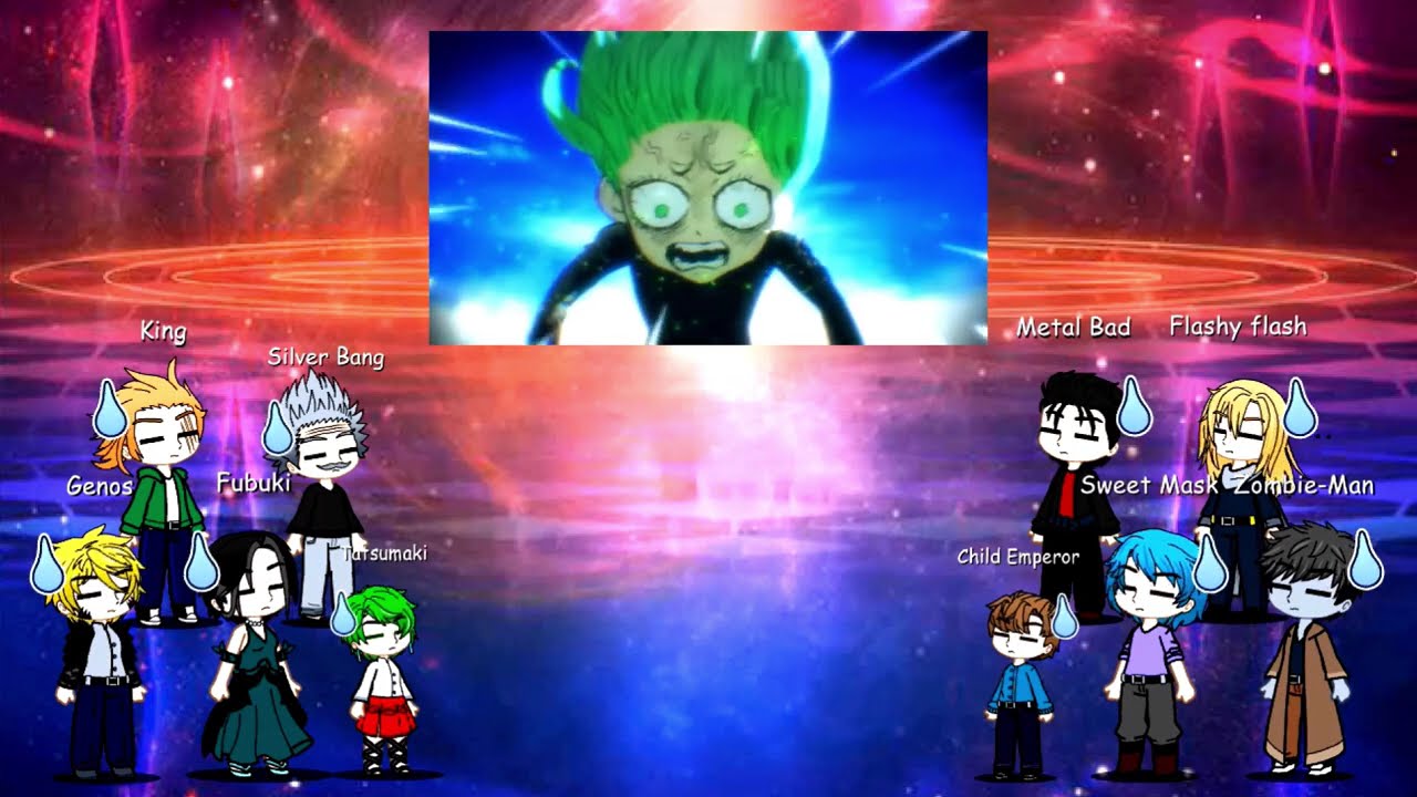 HEROES reaccionan al rap de Saitama vs Tatsumaki ||ESCORIAS, UN MALENTENDIDO Y UNA PRUEBA DE AMOR||