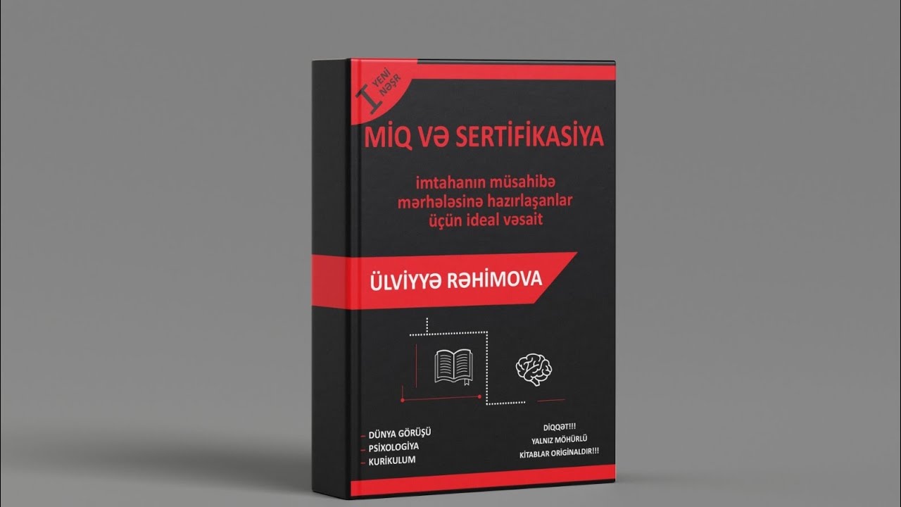 Ülviyyə Rəhimova Miq/Sertifikasiya                 ( 2 ci günün sualları)