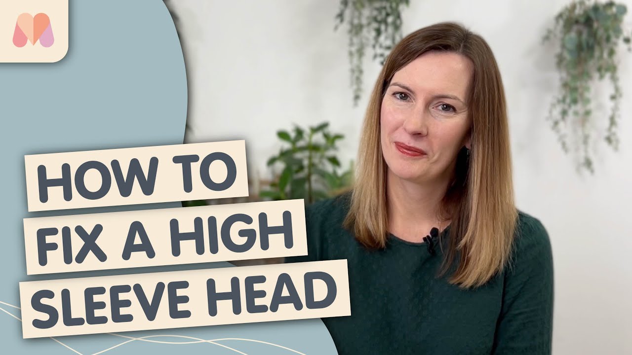 How to Pattern Draft | Sleeves | Adjusting a High Sleeve Head