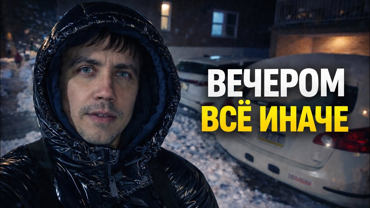 Нью-Йорк после шторма. Это не показывают днём