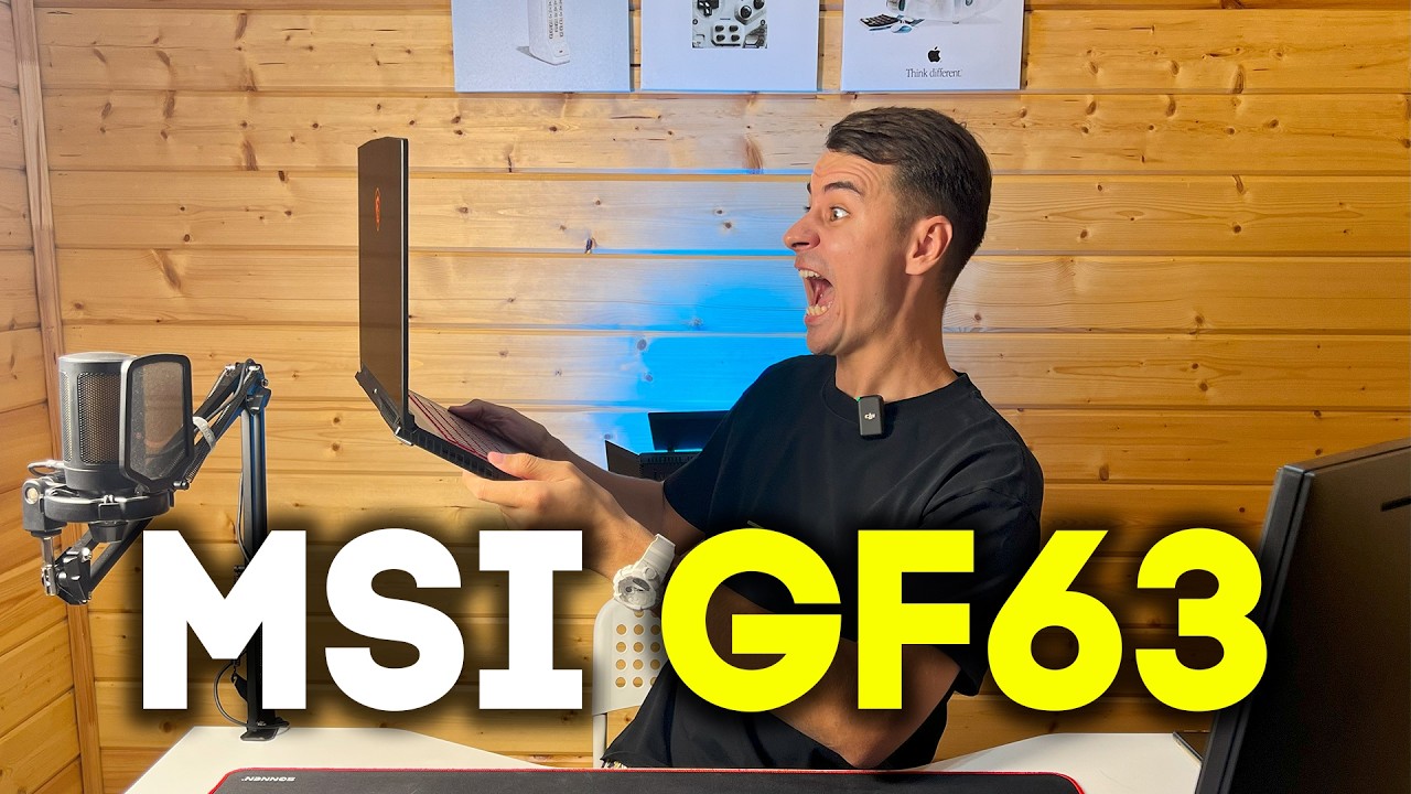 Игровой ноутбук MSI GF63 - Посмотри перед покупкой