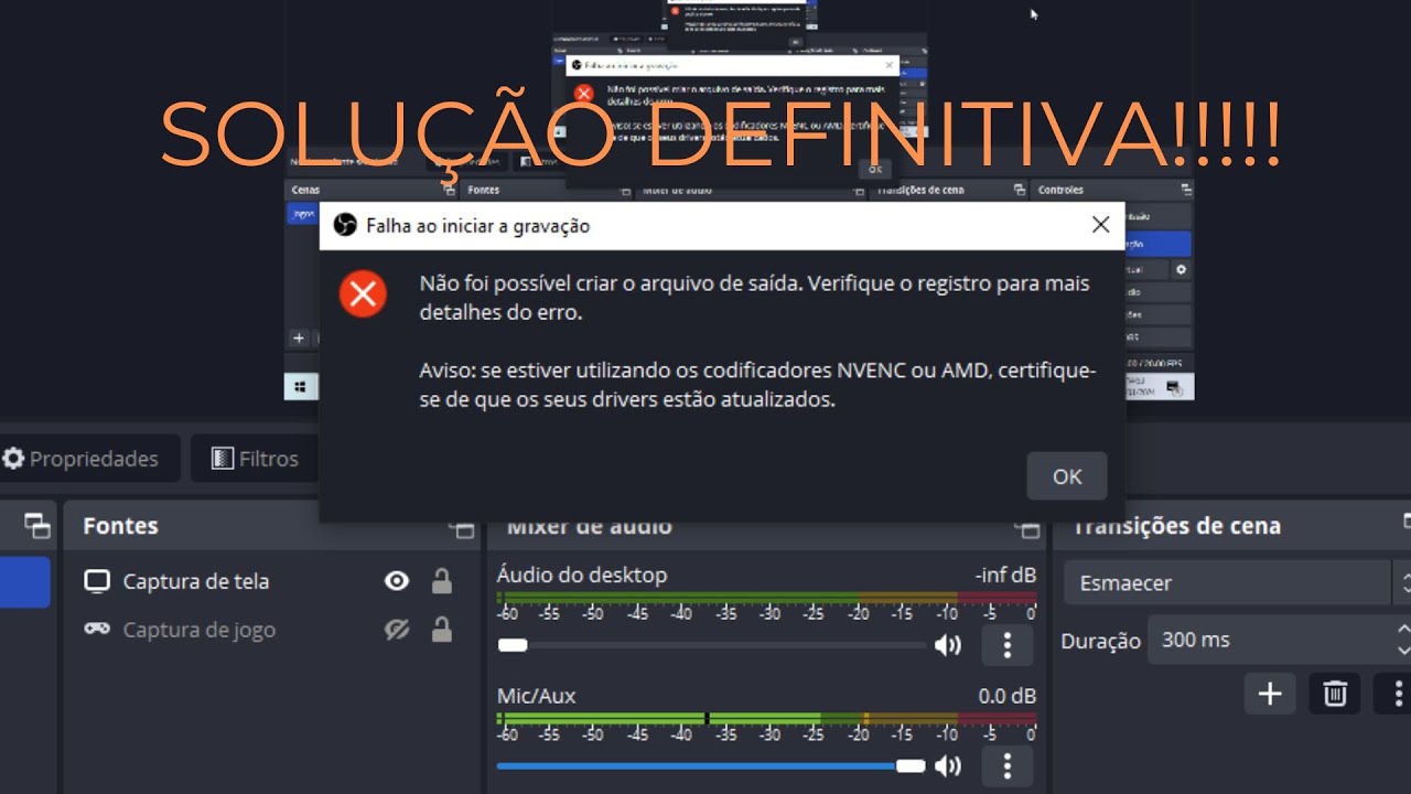 COMO BAIXAR A VERS&Atilde;O ANTERIOR DO OBS STUDIO!!!!!!!!!