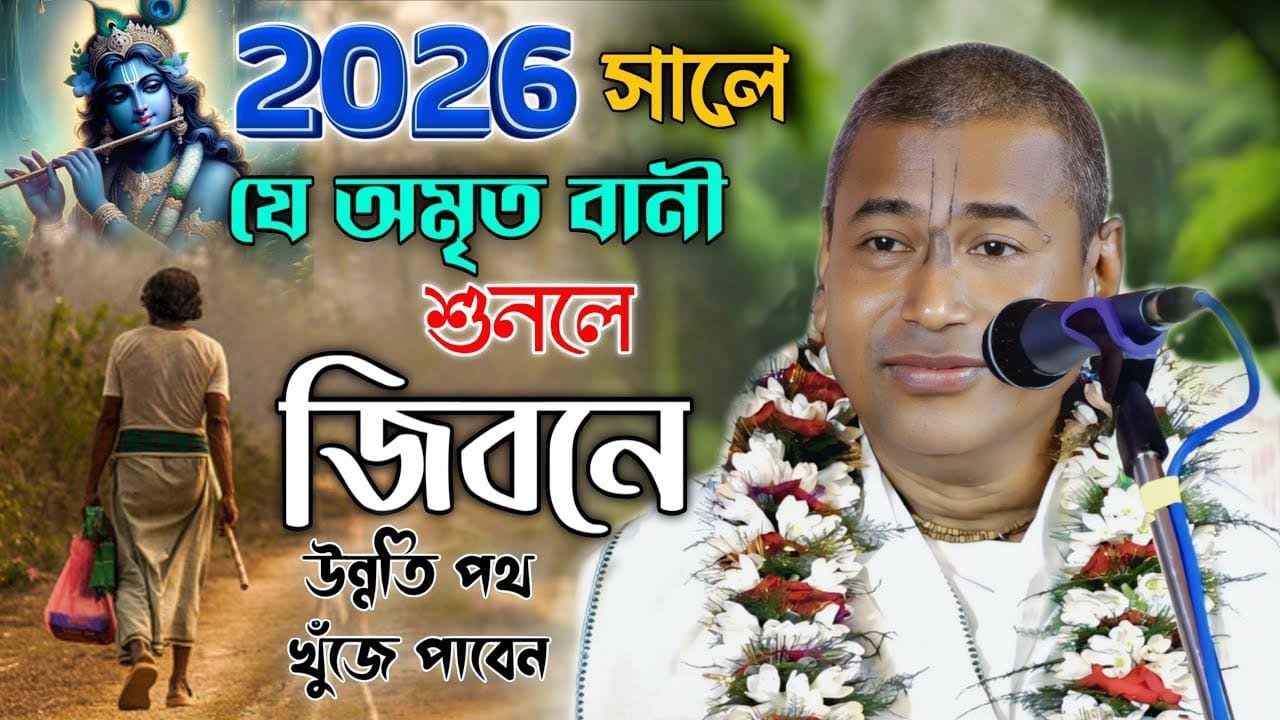 জীবনে উন্নতি পথ খুঁজে পাবেন অমৃত অমৃত বানী শুনলে! শ্যামসুন্দর দাস ।। Shyamsundar Das