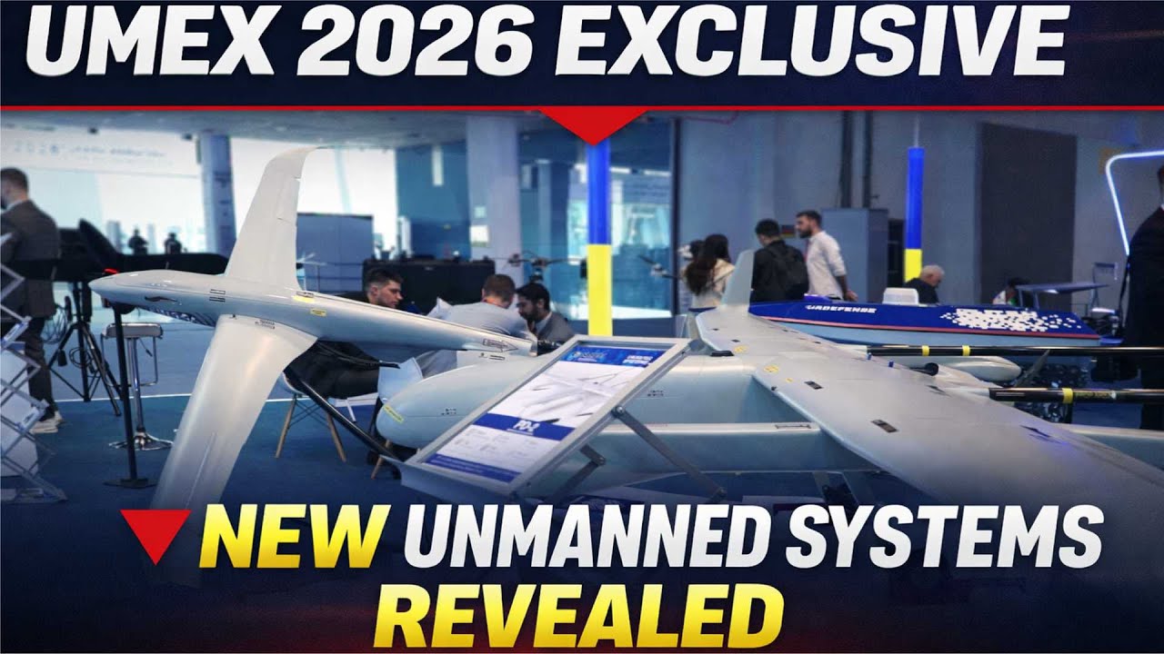 UMEX 2026 Exclusive   New Ground and Aerial Unmanned Systems Changing Battlefield Power