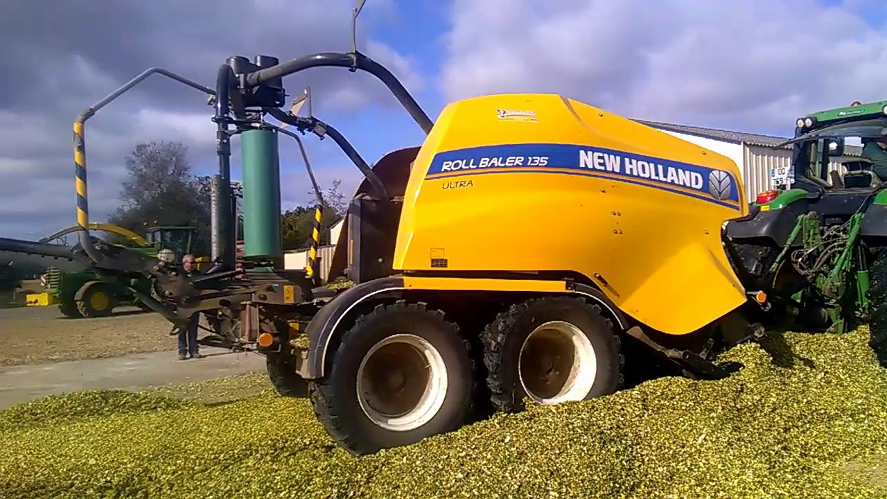 ensilage maïs 2018 en enrubannages