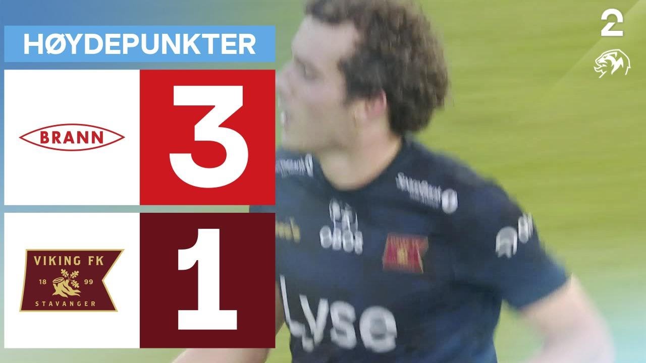 Brann 3 - 1 Viking - Høydepunkter