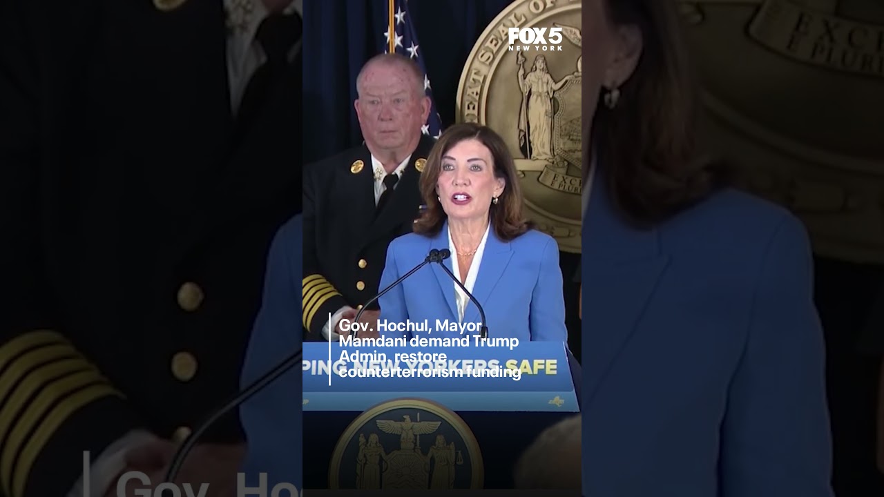 Mayor Mamdani and Gov. Hochul are demanding that Washington release counterterrorism funding to NY