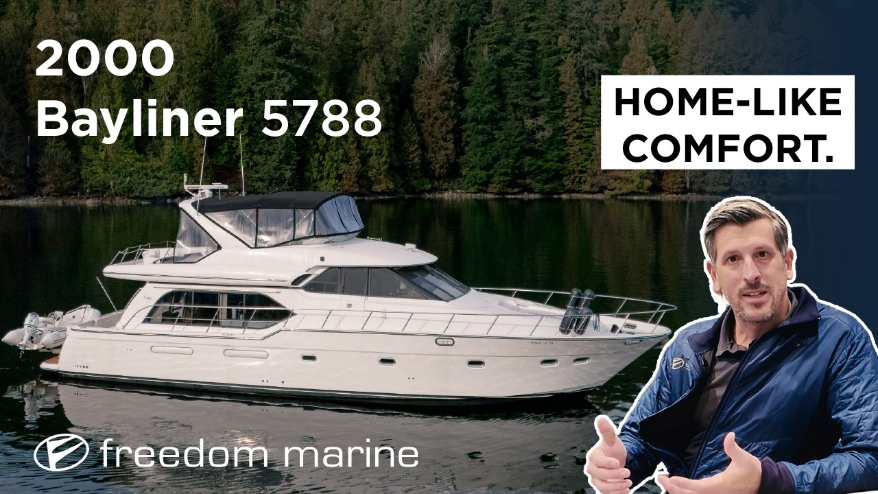 Bayliner 5788 Pilothouse Tour | Discover Comfortable Long-Range Family Cruising | Vancouver