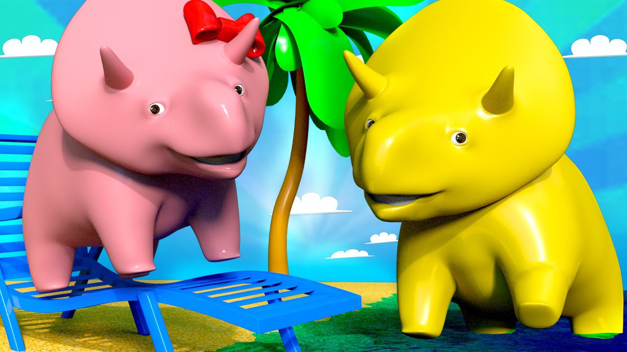 Dino il Dinosauro - Speciale Estate - Impara i numeri in spiaggia
