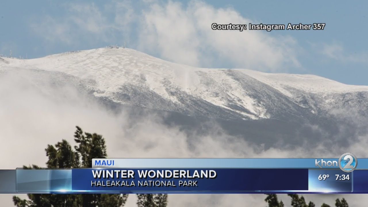 Winter Wonderland on Maui