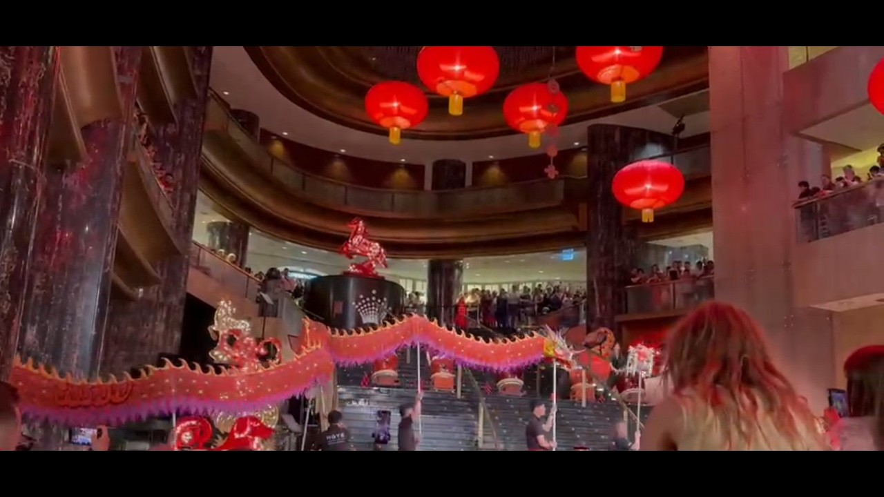 2026 Lunar New Year Dragon & Lion Dance at Melbourne Crown Casino👑