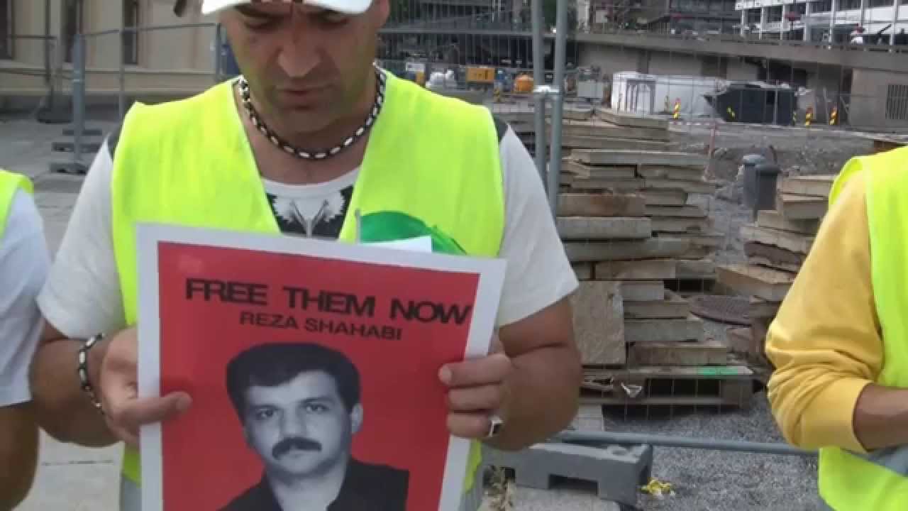 Campaign in support of Iranian political prisoners  05.07.2014  (Oslo- Norway)