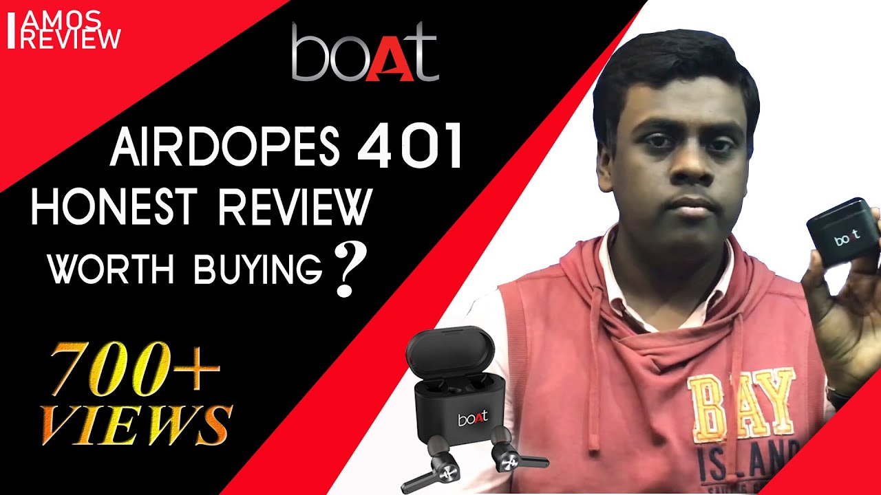 Boat Airdopes 401 Review | Honest Review | True Wireless | Amos Review