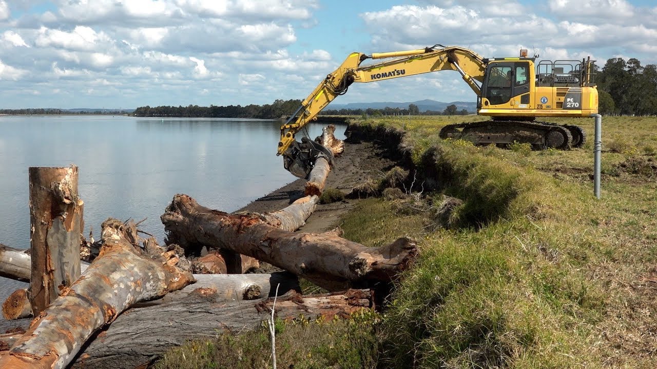 Hunter River Works at Millers Forest - the technical information